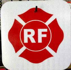 Fl Light Frame Truss Sign - R, RF, or F #2